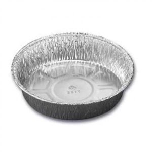 Aluminiumform 512ml Ø158x34mm