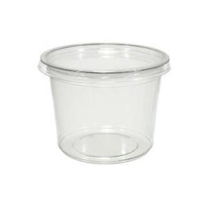 Bägare Deli Pot 470 ml Ø101 x 95 mm RPET klar