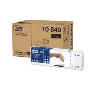 Serviet Tork Universal N4 og N12 hvid 21,6x33 cm 2-lag 2-fold Hvid 8 pk x 1125 STK/krt