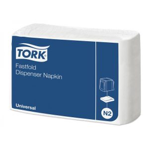 Servett Tork N2 Compact Fold Vit