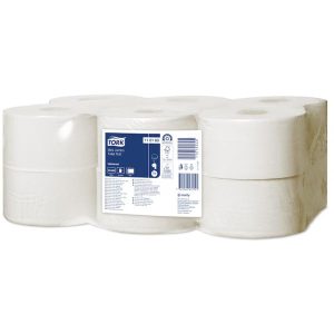 Toalettpapper Tork Advanced T2 Jumbo Mini 1-lager
