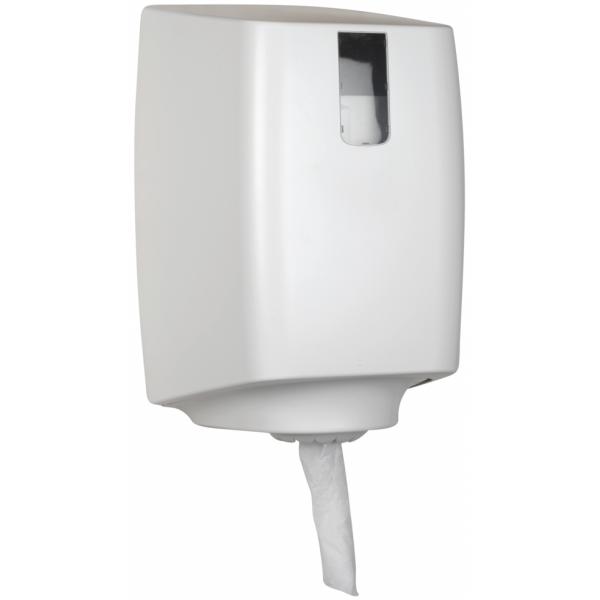Dispenser White Classic Midi vit, plast för handduksrulle - 23x24x38cm
