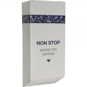 Servettdispenser 1-lagers non-stop - 21x8.5cm