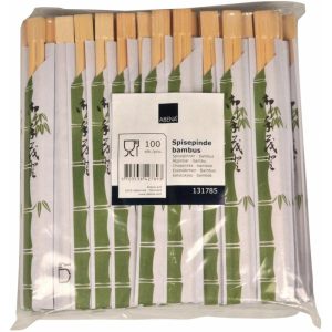 Spisepinde Gastro, 21cm, Ø0,5cm, bambus, 2 stk/pakke