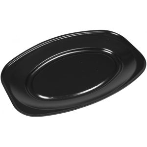 Serveringsfat 35x25x3cm Svart liten