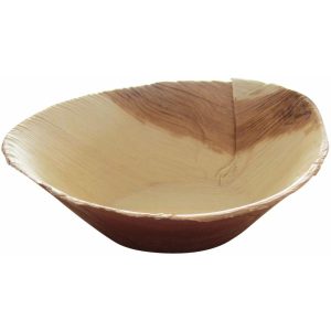 Miljöskål Hampi 16x11x6cm naturlig palmblad biologiskt