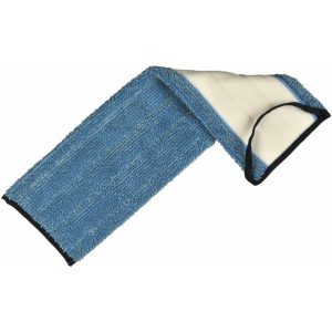 Fuktmopp blå mikrofiber - 45 cm