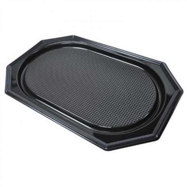 Fat Stort Plast PET Svart - 36x54 cm