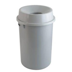 Affaldsspand, 60 l, grå - 1 stk