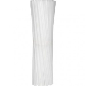 Återanvändbart sugrör 19 cm transparent
