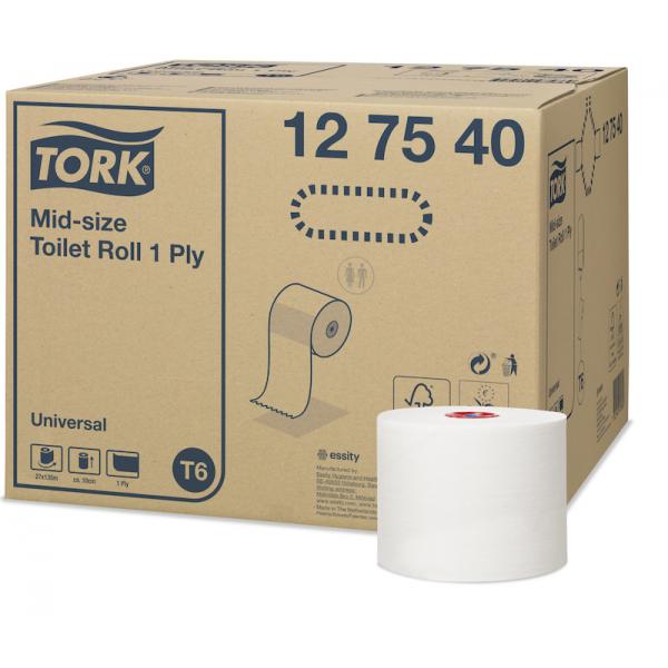 Toalettpapper Tork Universal T6 Vit