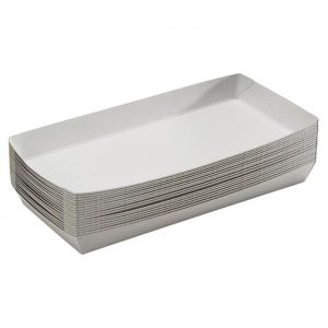 Matform med kant vit - 200x90x20mm