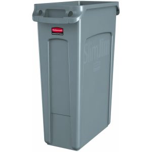 Avfallskärl Rubbermaid Slim Jim – 87 liter Grå