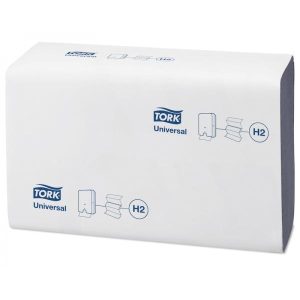 Handdukspapper Tork Multifold universal 2 lager blå