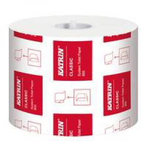 Toalettpapper Katrin Classic System 2-lager 100 m Vit