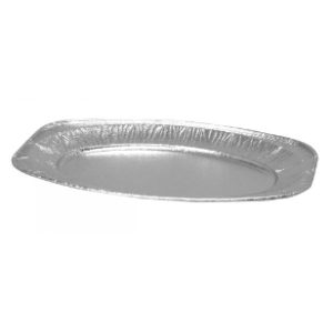 Serveringsfat 43x28.7cm silver aluminium oval
