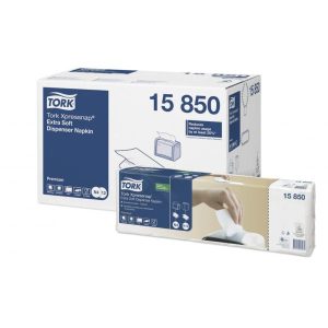 Serviet Tork N4 Premium 165x213 mm 2-lag Interfold Hvid