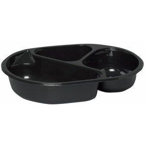 Bak 960ml svart 3-rum 210/295/450 ml