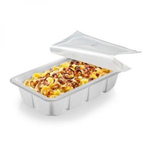 Back 1/4 GN i bio-belagd bagasse 1600ml vit