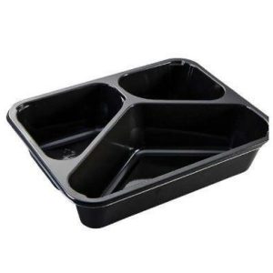 Back 3-rum Svart - 227x178x53 mm