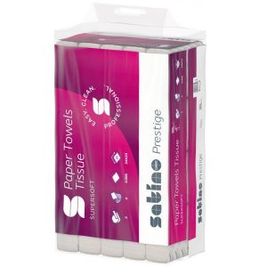 Handdukspapper V-vik 2-lagers Prestige Supersoft