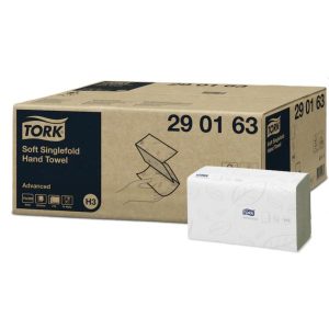 Handduksark Tork Soft Advanced H3 enkelfällning