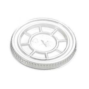 Plastlock Ø95 mm platt med kors