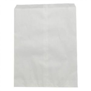 Brödpåse 160x225+20 mm Vit