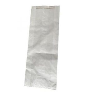 Brödpåse 6 kg 200/(2x35)x520+20 mm Vit