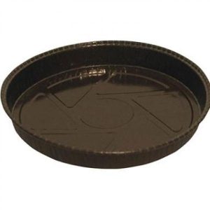 Tartform ø170/181x35 mm pap med PET brun