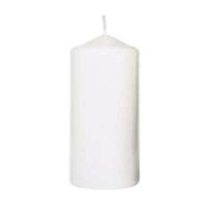 Blockljus Vit 50x100 mm