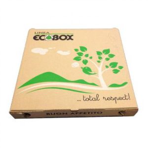 Pizzakartong eco box - 40x40x3cm