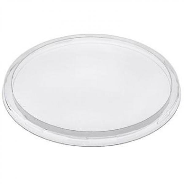 Plastlock platt Transparent för 16 & 32 oz termomuggar