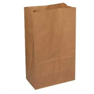 Bottenplatt påse 250x150x430 mm 16 ltr - Brun
