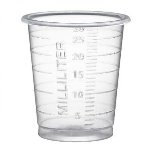 Medicinkopp 30ml PP Eco Klar