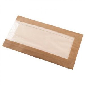 Papperspåse 140/70x240mm 100% papper Brun