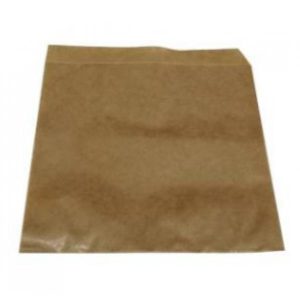 Hamburgerficka Papper Brun 13x13cm