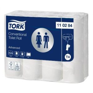Toalettpapper Tork Neutral 2-lager Vit