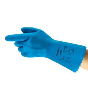 Nitrilhandske AlphaTec blå