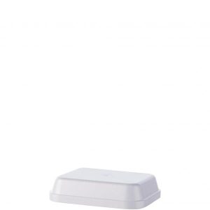 Lock till Isbox 500ml 140x115x50 mm Fyrkantig Vit