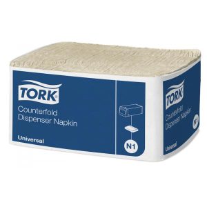 Servett Tork N1 Novafold naturbrun