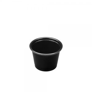 Portionkop 1oz 30ml sort