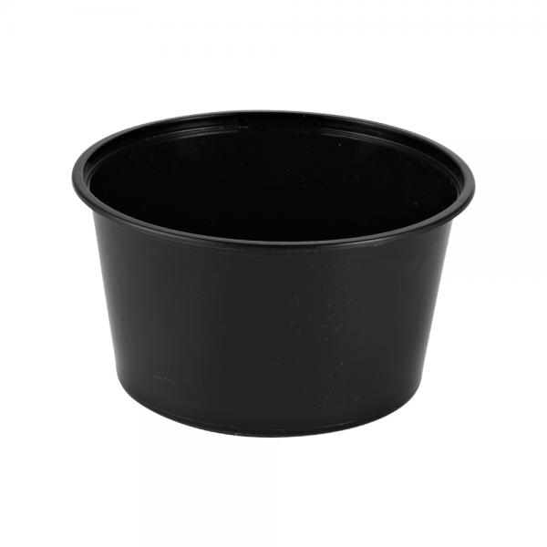 Mikroskål 450ml Svart