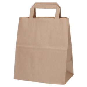 Papperspåse 8L - 220x114x260mm