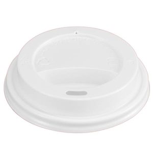Kaffelock PS 8oz Ø80mm vit