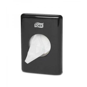 Dispenser Hygienpåsar Tork Plast Svart