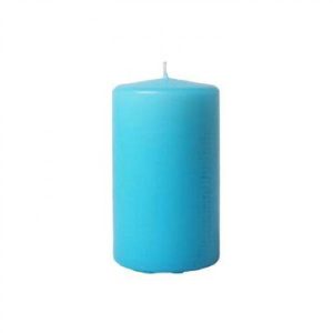 Blockljus het turkos 12cm