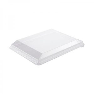 Lock t/Zen bricka i klar D-PET-plast 325x250x36mm