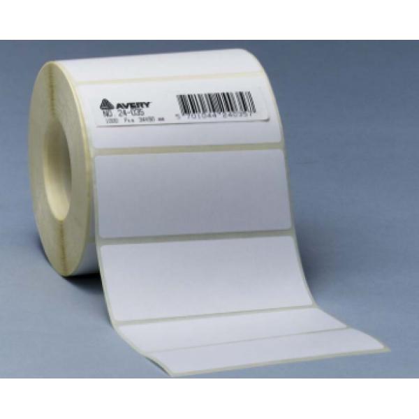 Fraktetiketter 36x75 mm - vit