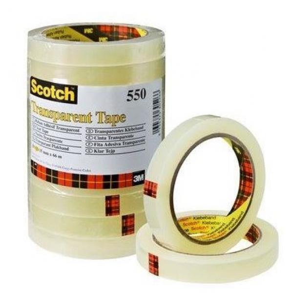 Tejp - Scotch Kontorstejp 550 Transparent - 19 mm x 33 m